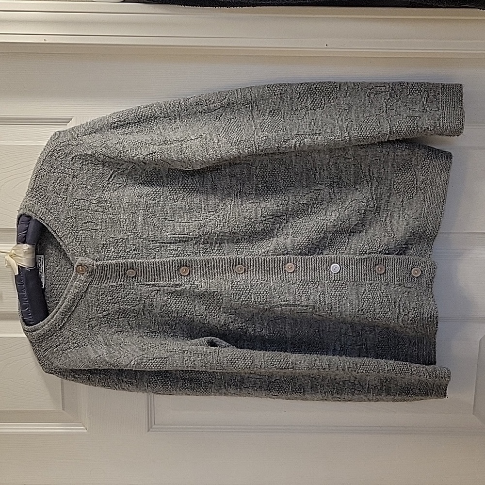 Vintage Cuddle Wintuk Knit Orlon Acrylic Sweater Small